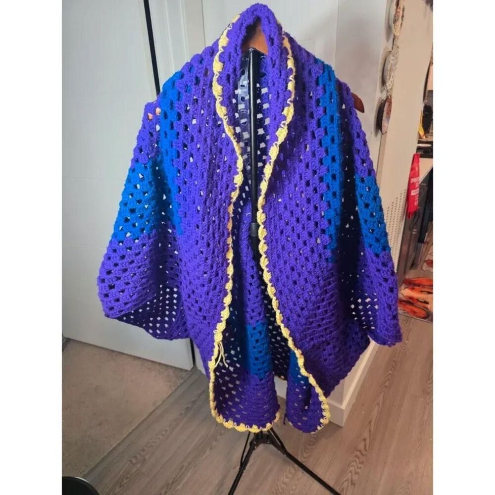Unbranded Women's Purple and Yellow Top